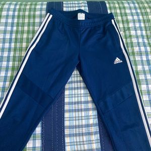 Adidas Women’s Trio Track Pants with Zipper and Drawstring Waist